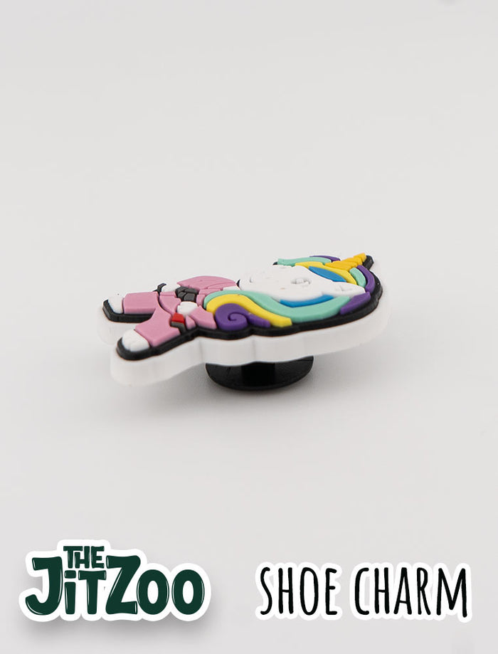 Unicorn JitZoo Shoe Charm