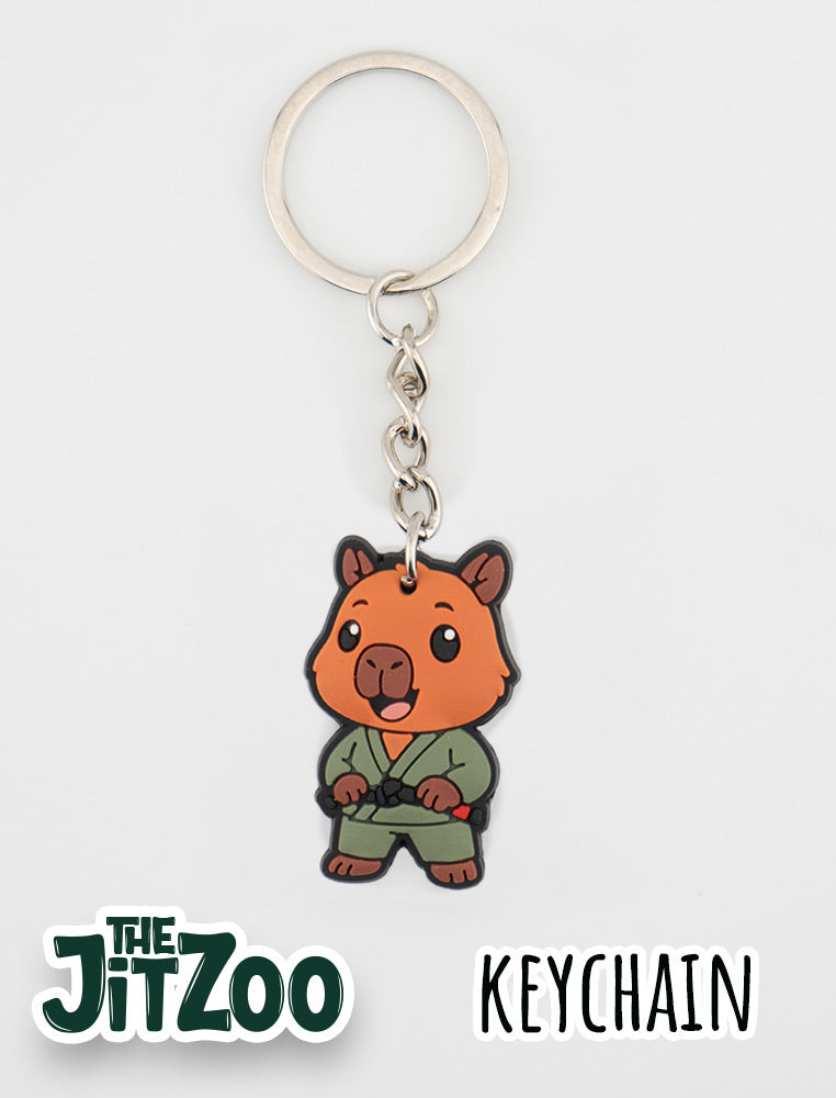 Capybara JitZoo Keychain