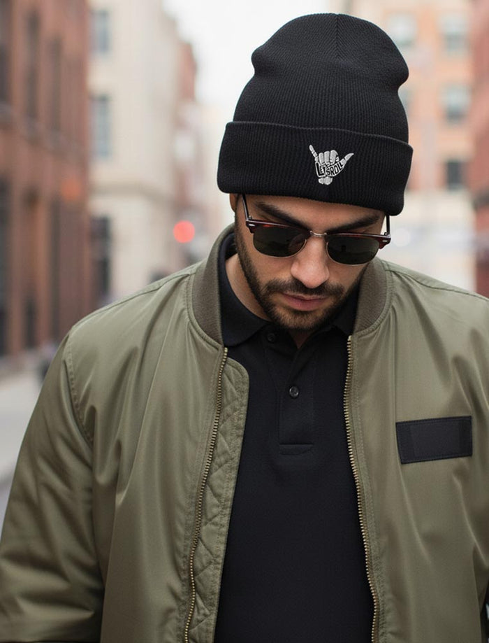 Let's Roll Embroidered Beanie