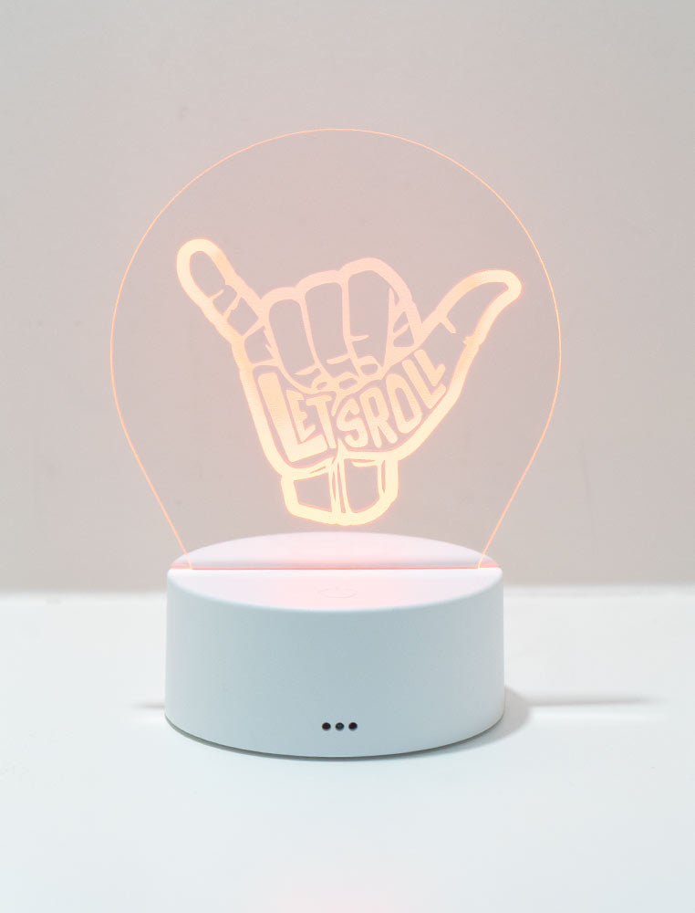 3D Illusion Lamp - Lets Roll