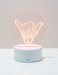 3D Illusion Lamp - Lets Roll