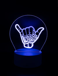 3D Illusion Lamp - Lets Roll