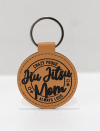 KeyChain - Crazy Jiu Jitsu Mom