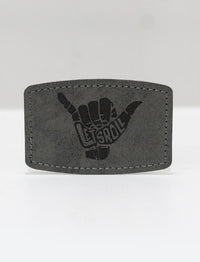 Faux Irn Leather Patch - Lets Roll