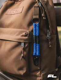 Paracord Rank keychain