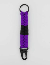 Paracord Rank keychain