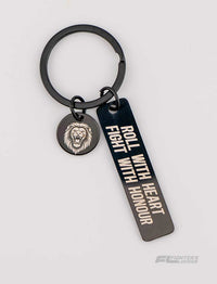 Keychain - Roll with Heart