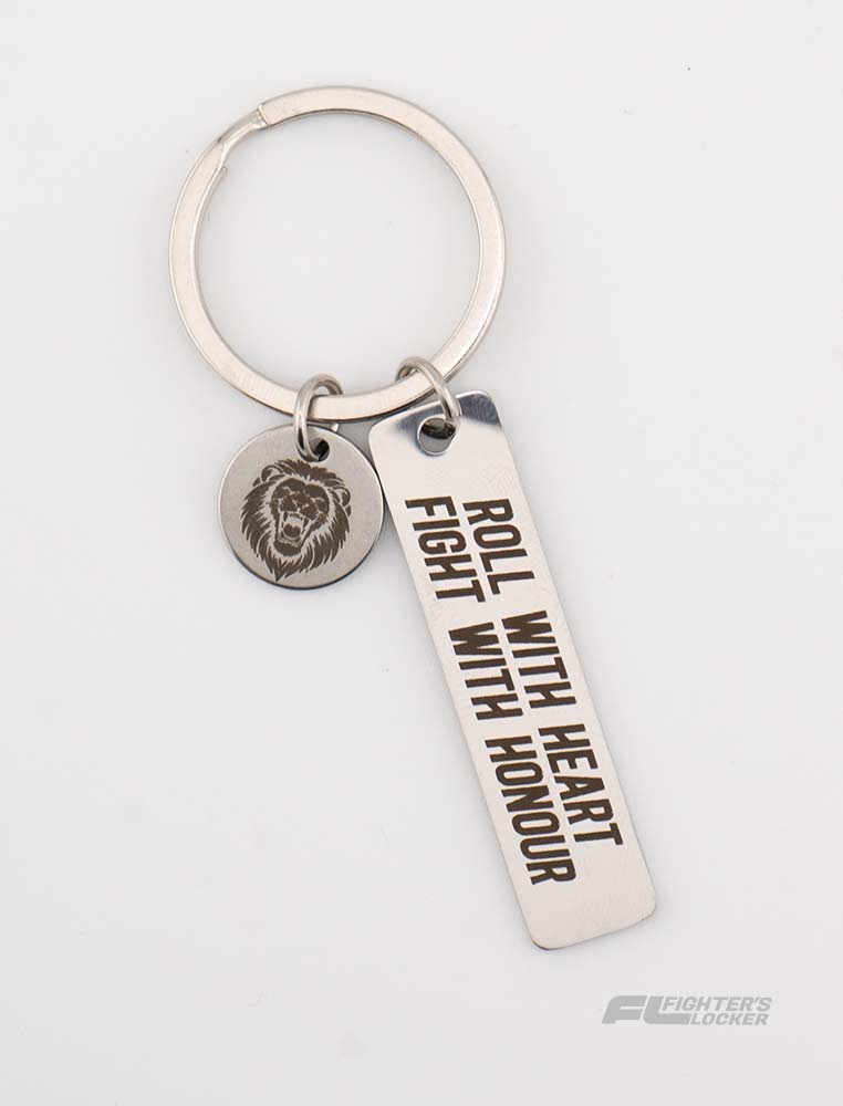 Keychain - Roll with Heart