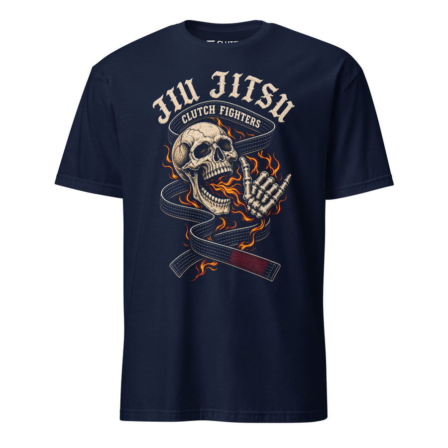 Jiu Jitsu Skull Fire